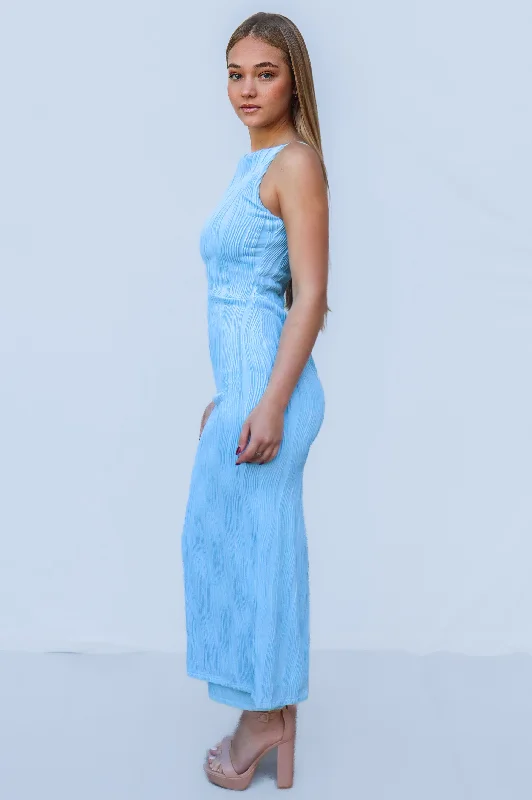 Jill Maxi Dress - Baby Blue