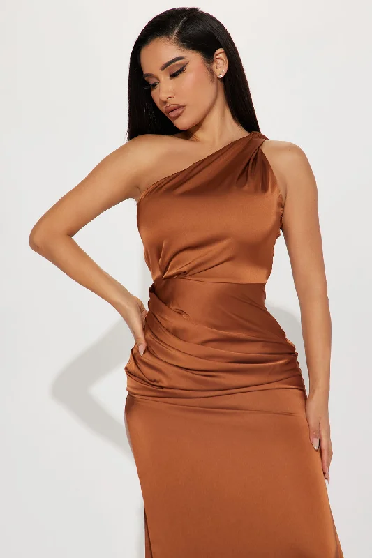 Samantha Maxi Gown - Brown