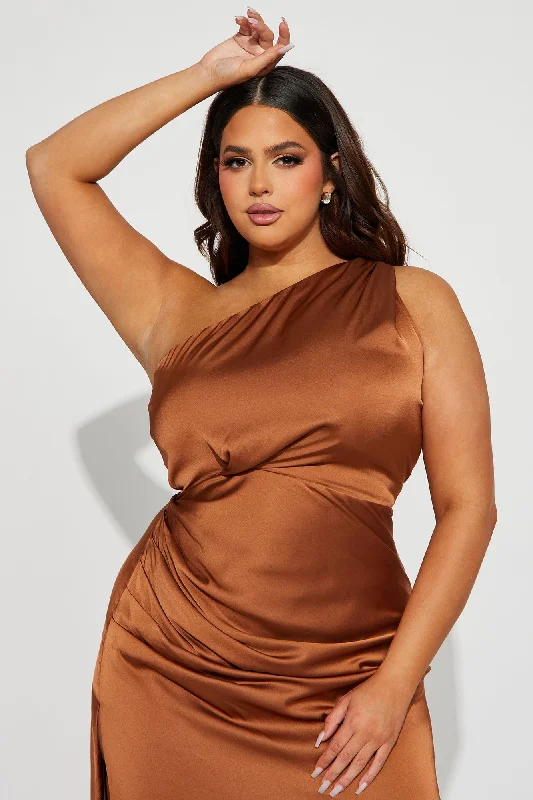 Samantha Maxi Gown - Brown