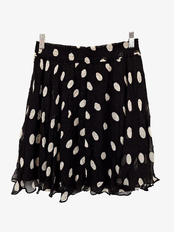 Witchery Dotted Summer Mini Skirt Size 8